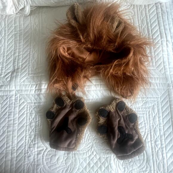 Halloween Unisex Childs Lion Costume Jumpsuit Sz L - Picture 5 of 6